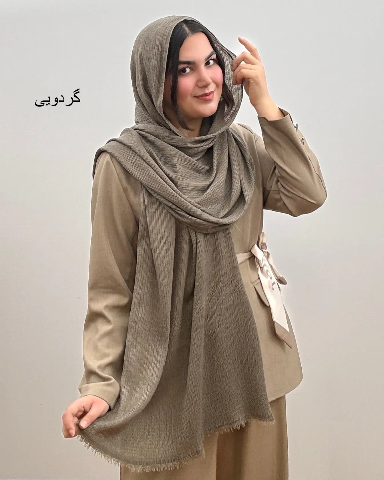 شال نخی دخترانه مدل آرکا